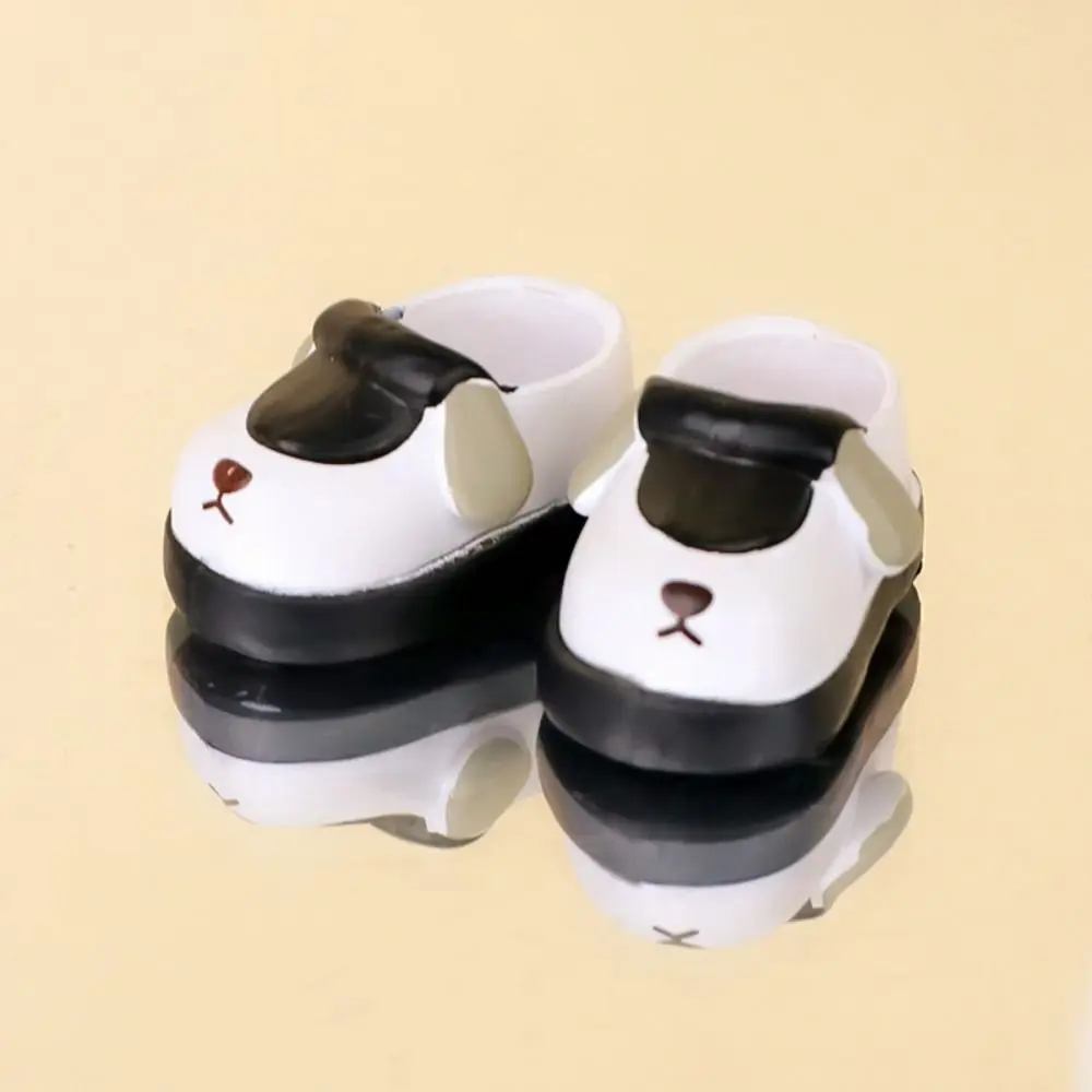 Cartoon Dog OB11 Doll Shoes Puppy Kawaii 1/12 Doll Shoes Lovely Rubber Doll Accessories GSC