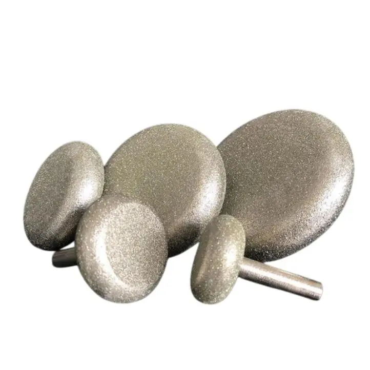 Diamond Flat Belt Arc Electroplated Alloy Grinding Head 120 Mesh Diameter 25-60 mm