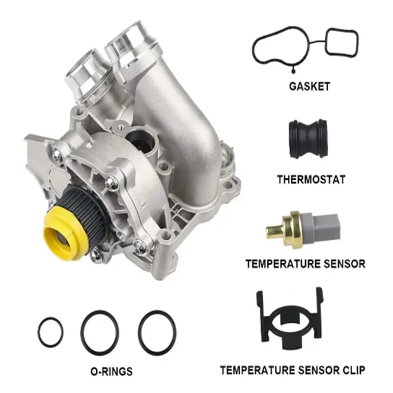 

BT-Engine Cooling System Water Pump Assembly Parts For VW 1.8T 2.0 TFSI For VW Golf Jetta Water Pump 06H121026AB 06H121026T