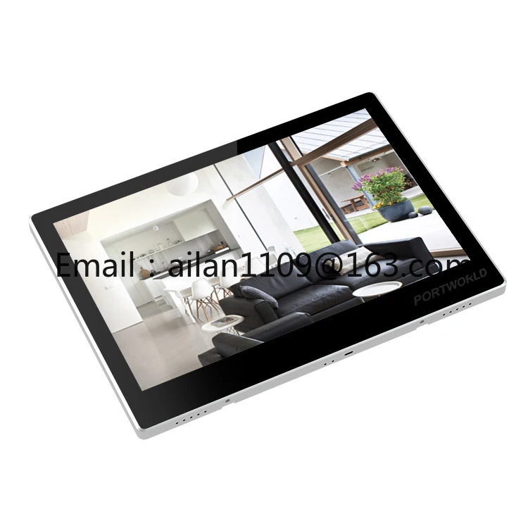 Smart 10 Inch Android 11 Os Rk3566 800*1280 Resolution  in Wall Poe Tablet Home Automation Control Panel