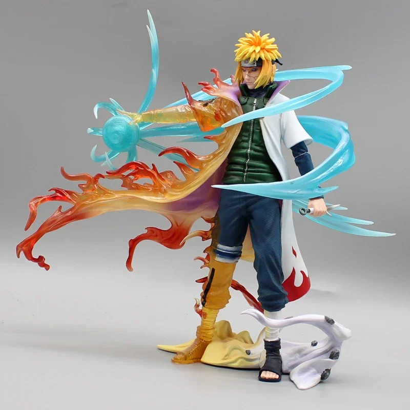 Merk Naruto Namikaze Minato Anime Beeldjes Gk Pvc Standbeeld Actie Rasengan Model Kantoor Decoratie Kinderen Geschenken 26Cm