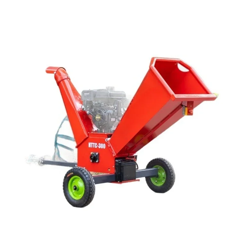 Household branch crusher, orchard straw branch crusher