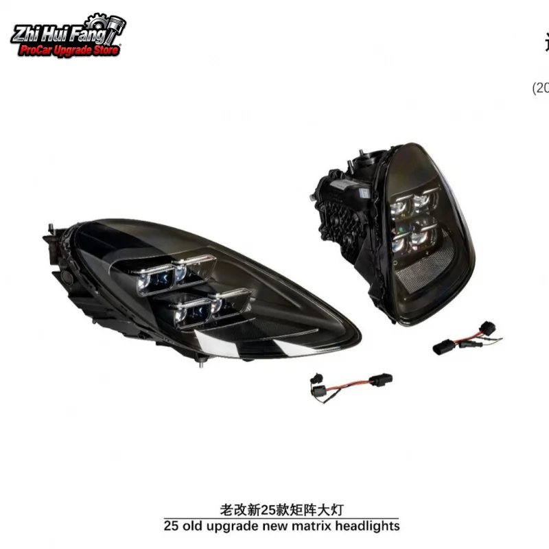 

Подходит для 17-UP Porsche 718 982 Old to New 25 моделей матричных фар