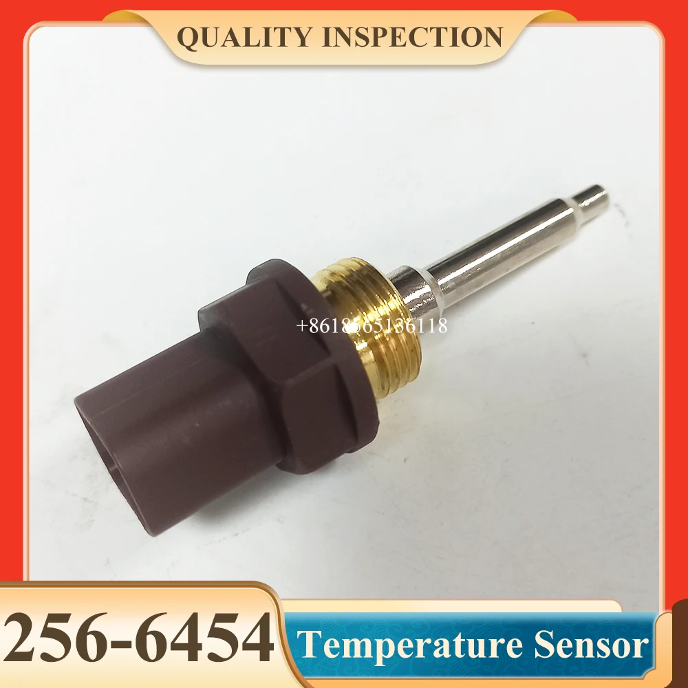 Temperature Sensor 256-6454 2566454 for Caterpillar C4.4 C6.6 C9 Engine M313D M315D M316D M318D M322D