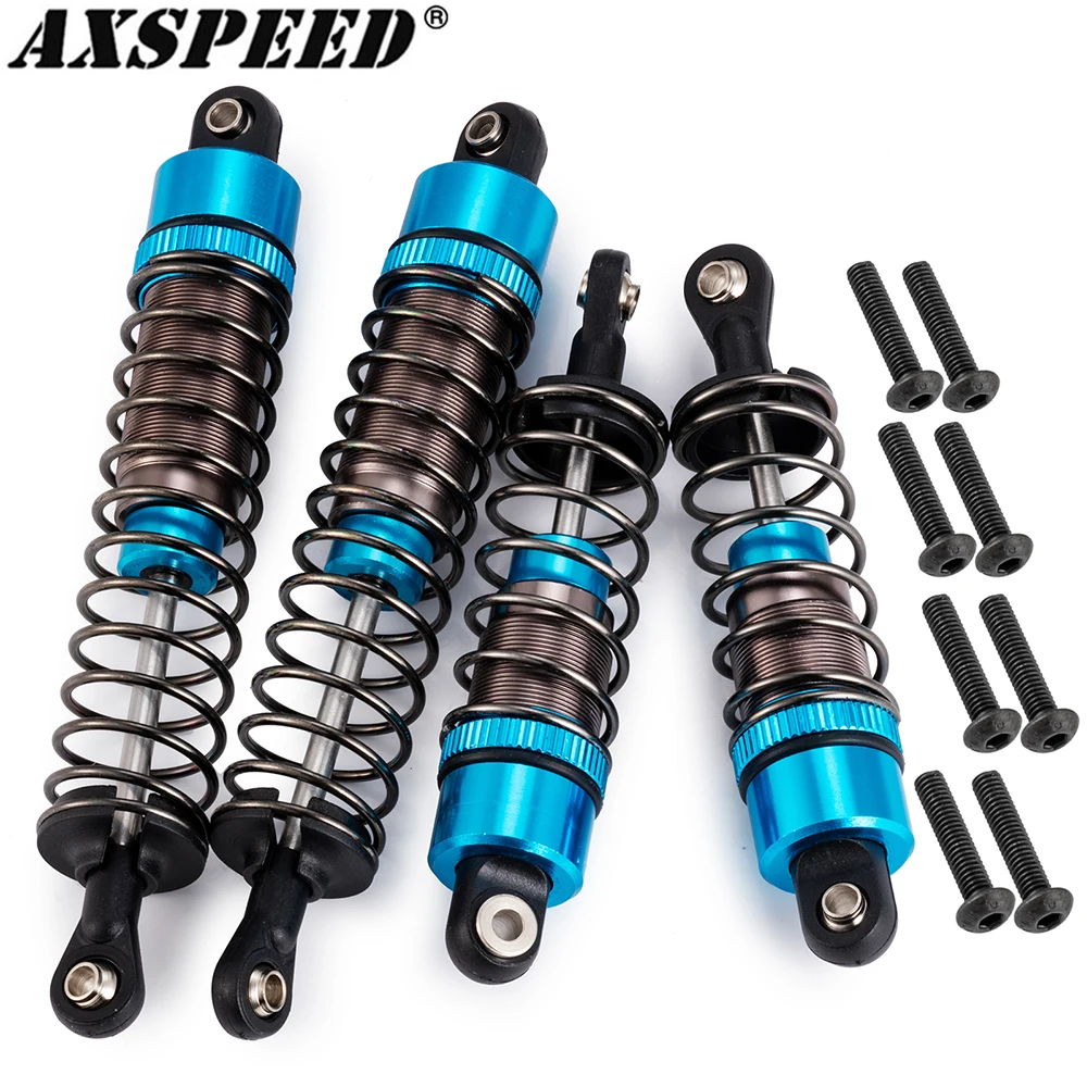 

Алюминиевые маслонаполненные амортизаторы AXSPEED (передние и задние) для радиоуправляемых дрифт-машинок Tamiya TT-02B, DT-02, DT-03, DF-02 масштаба 1/10