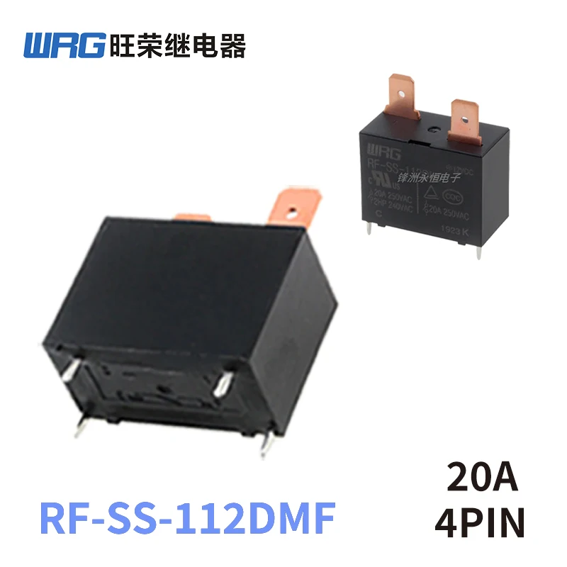 New Original relay RF-SS-112DMF 12VDC DIP-4 Air Condition Relay 4-pin Current 20A 250VAC Replaceable SFK-112DM G4A-1A-E-12V