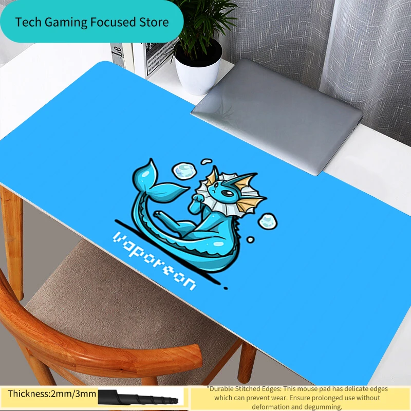 

XXL Mouse Pad Pokemon Pikachu Anime Gamer Computer Durable Mousepad Gaming Accessories Tablet Varmilo Keyboard Mausepad