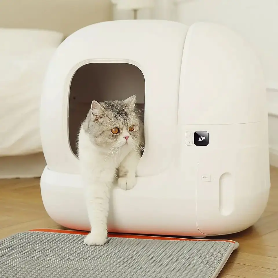 Wholesale PETKIT pura max Popular fully enclosed automatic cat li tter box Self-cleaning smart large space can be OEM