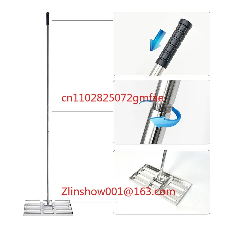 

Factory direct sales High quality Golf course leveler Stainless steel lawn organizer