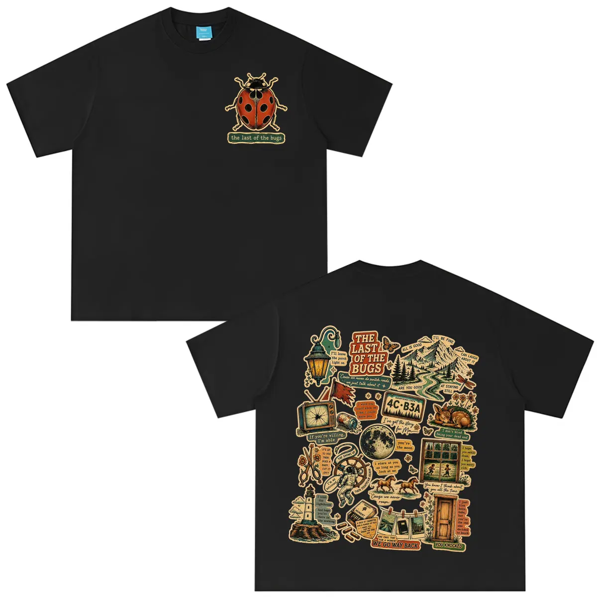 Noah Kahan The Great Divide Tour 2026 Graphic T-shirt Men Women Hip-hop T-shirt Summer Casual Cotton Aesthetic Trend T-shirts