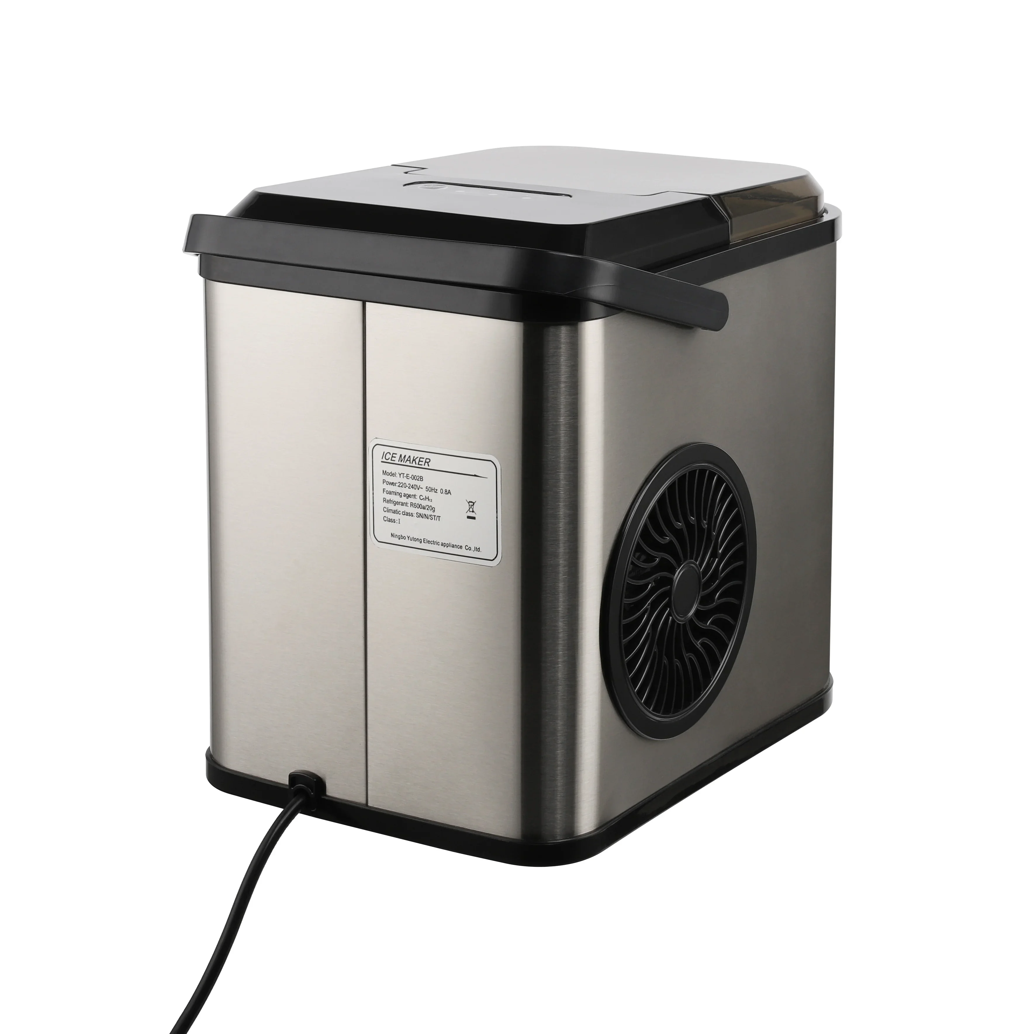 stainless steel manufacturer AC 220V portable countertop ice maker machine mini ice maker household ice cube maker home