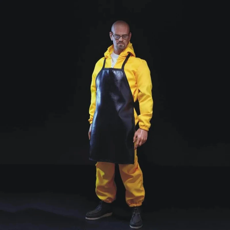 WOLFKING WK201401 1/6 Walter White Movable Man Soldier Breaking Bad Chemical Teacher Experiment Cloth 12