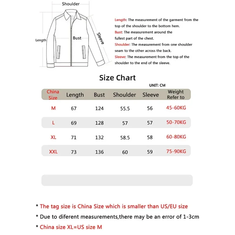 TFETTERS Brand 2024 New Cargo Jackets Mens Spring Autumn Turn Down Collar 100%Cotton Baseball Uniforms Mans Casual Male Coat