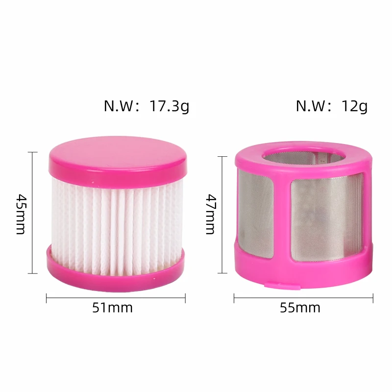 Hepa Filter For Puppyoo D-602 D-602A D-607 D-609 Robot Vacuum Cleaner Accessories Replacement Attachment Spare Parts Kit