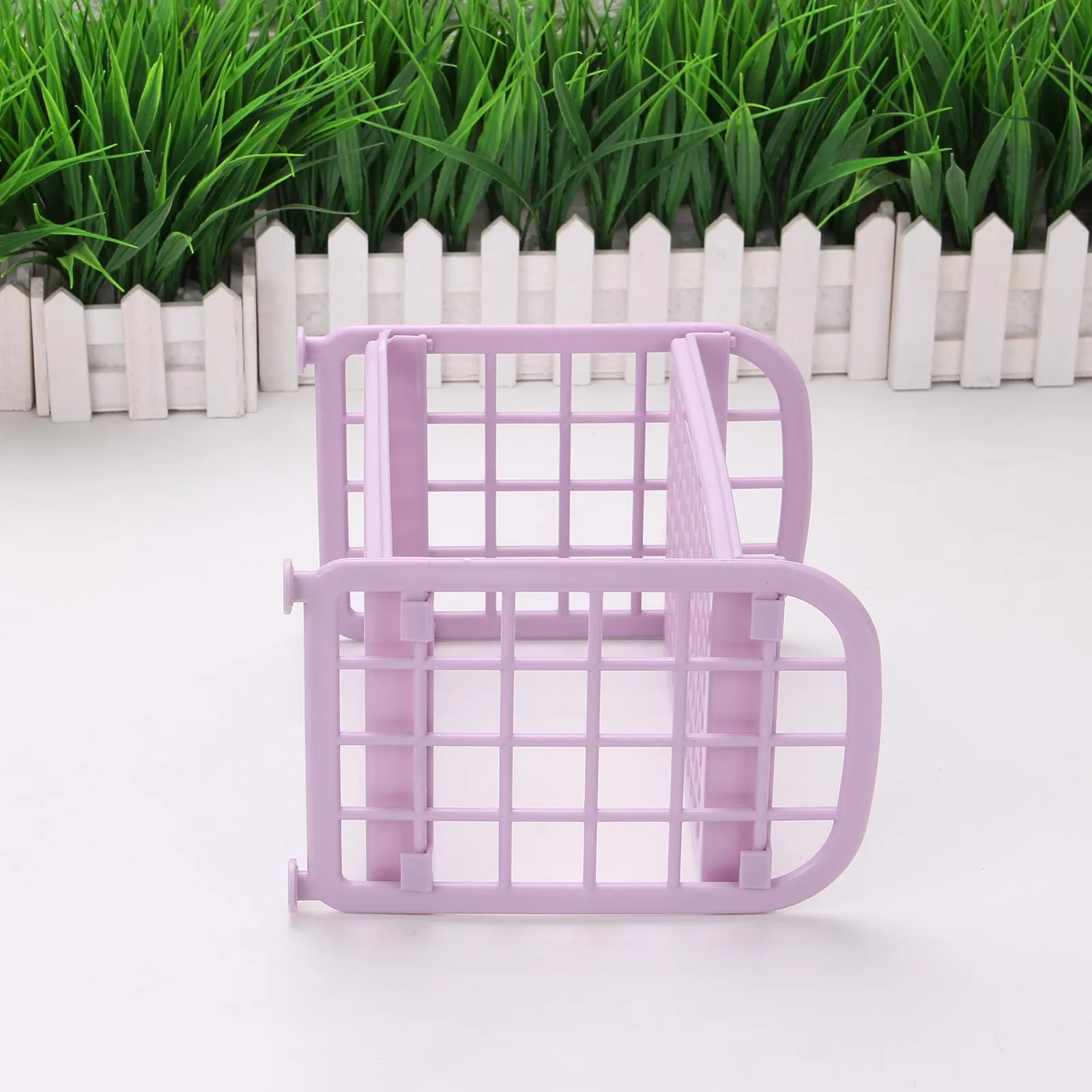 G Ins Desktop Double-layer Folding Storage Rack Foldable Dormitory Storage Artifact Free Installation Desk Girl Sundries Rack