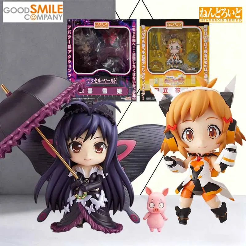 KIT de modelo Original GSC NENDOROID 249 Kuroyukihime 244 Tachibana Hibiki, modelo de acción de Anime, juguete para niño, embalaje de algodón de espuma
