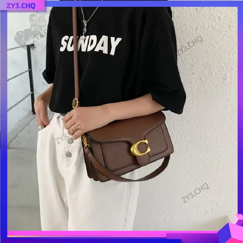 

New 25cm Retro Women'S Handbags Luxury Square Shoulder Bag Ladies Messenger Bag Solid Color High Quality Holiday Gifts For Girls
