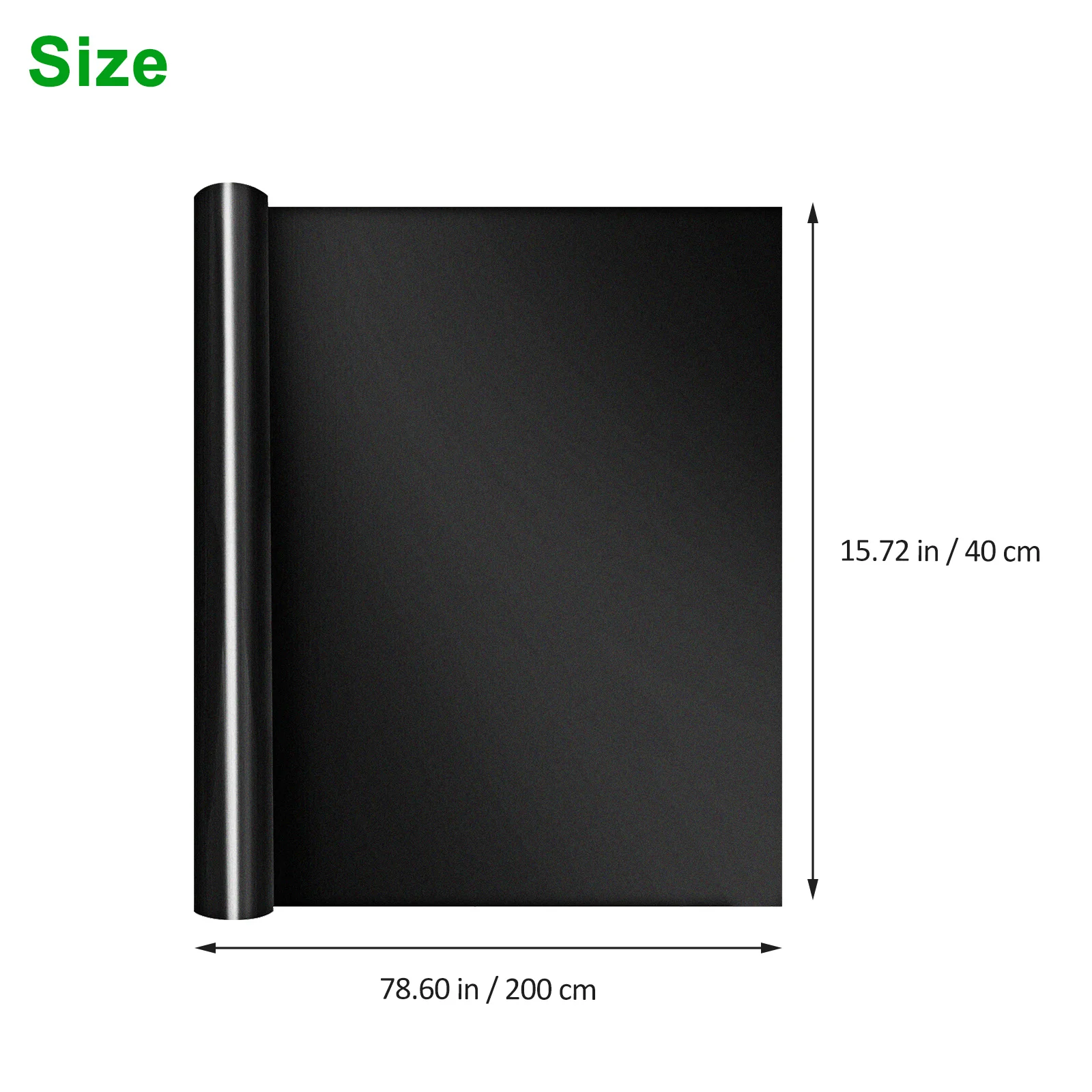 

1 Roll Privacy Window Film Pet Uv Resistant One Way Reflective Sun Blocking Heat Protection No Glue Window Tint