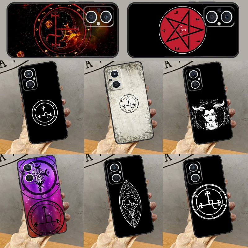 Sigil of Lilith Phone Case For OPPO Reno 7 8 6 Lite 2 3 4 5 Z 8T OPPO Find X3 Lite X5 X6 Pro X2 Neo Cover