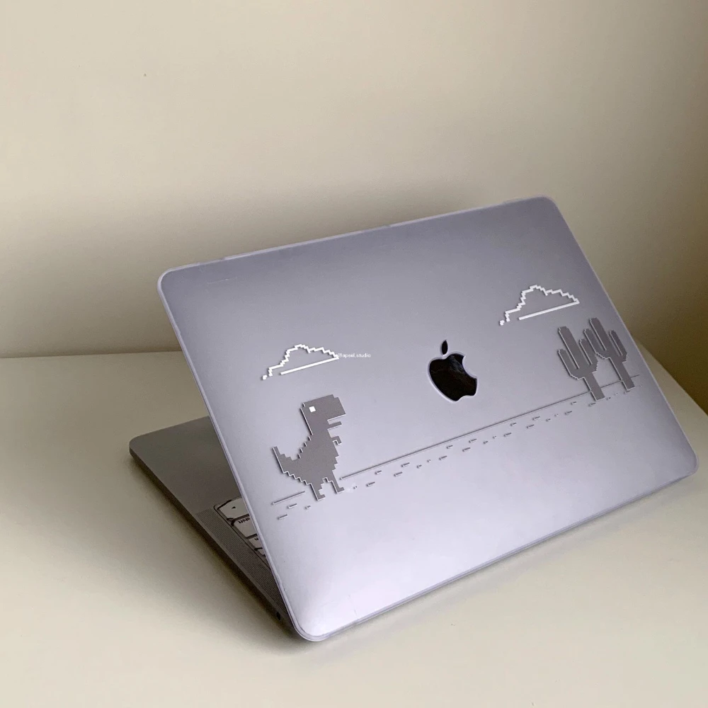Cute Dinosaur Crystal Laptop Cover For Macbook Air 13 15in NEO M5 M4 A3240 A3113 A3241 A2941 A2337 Pro 14 16 M3 M2 M1 A2338 Case