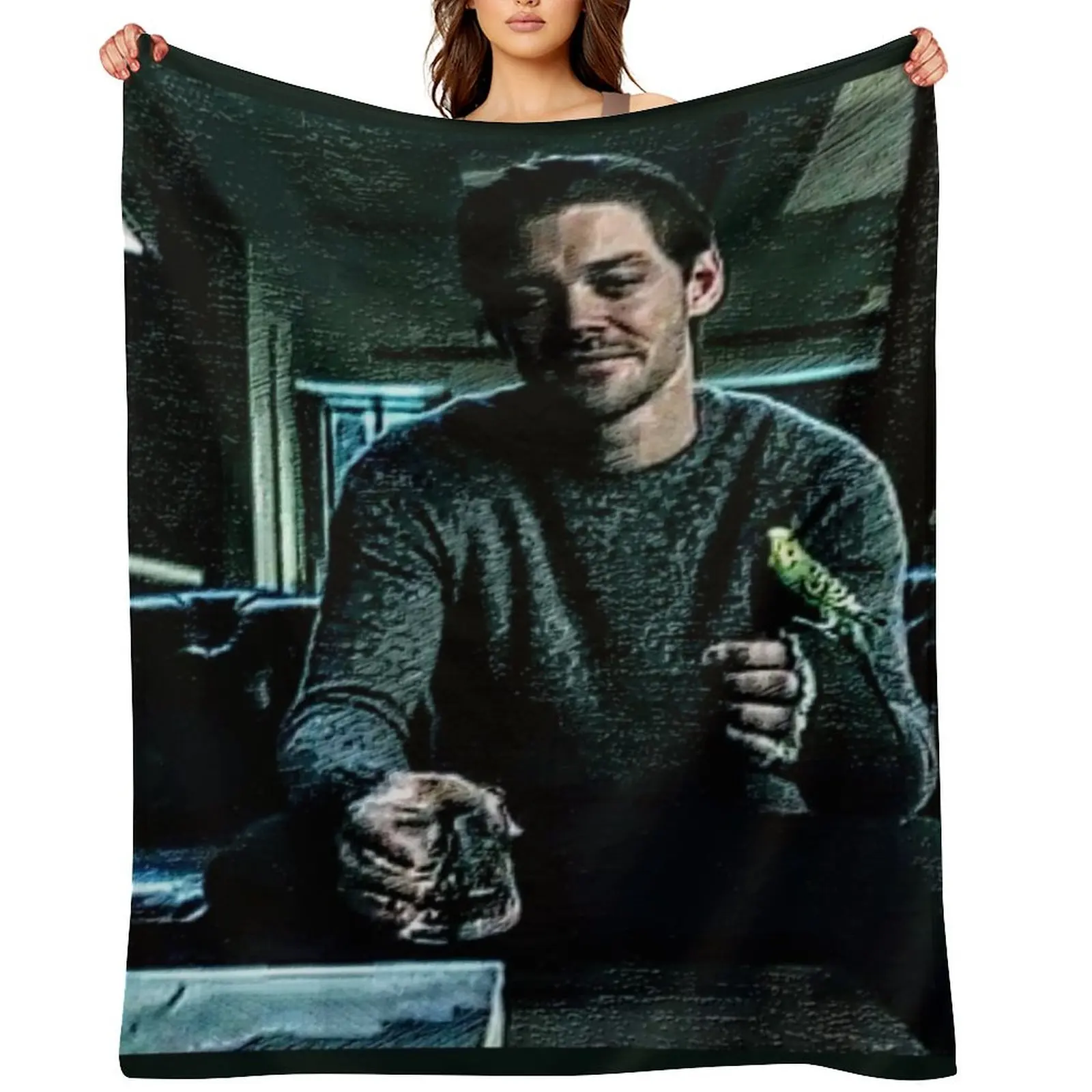 

Malcolm and Sunshine Throw Blanket blankets ands Thins Flannel for winter Blankets