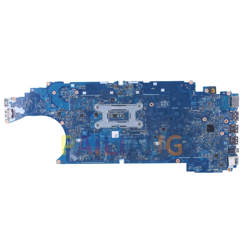 Imagem -06 - Placa-mãe do Portátil para Dell Latitude Completo Testado Latitude 5510 5500 Laptop La-g901p 0j16nw 0f9gj4 0f25w9 I38145u I59365u