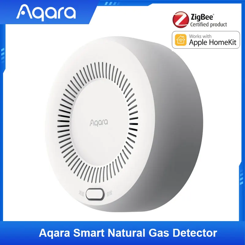 

Aqara Smart Natural Gas Detector Zigbee Gas Leak Alarm Smart home Kitchen Fire Intelligent Detection Gateway Mijia App Homekit