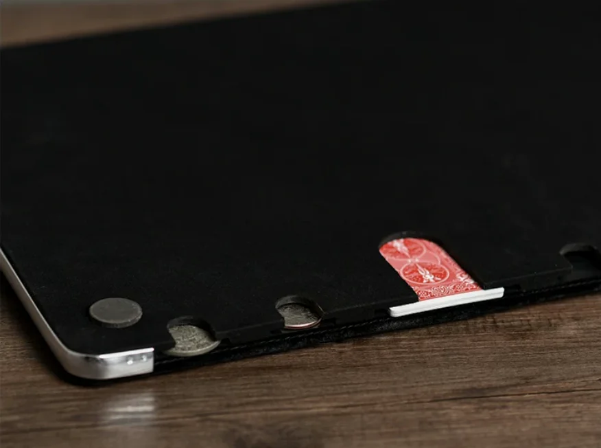 Production Pad Magic Table Mat Tray (With Interlayer,51*38.5*2cm) Professional Magic Trick Coin Card Case Box Multi-function Pad