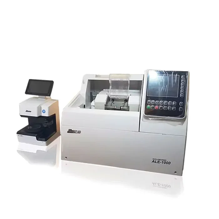 جودة عالية Supore ALE-1000 + ST-1200 2d المعدات البصرية العلوية مع آلة مقلم العدسة التلقائية بدون نمط Ce