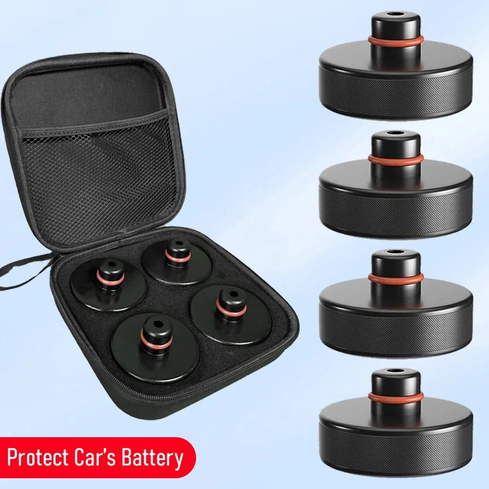 Lifting Jack Pad for Tesla Model 3 S X Y Juniper 4 Pucks with Storage Case Accessories for Tesla Vehicles 2013 to 2026
