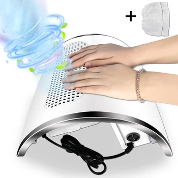 40W Powerful Nail Dust Collector with Filter Professional Nail Vacuum Cleaner Perfect for Home Salon Use Electric Manicure Tools