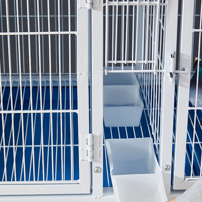 High Quality Metal Iron Wire Galvanized Pipe Racing Pigeon Breeding Cage with Snap Button Layers