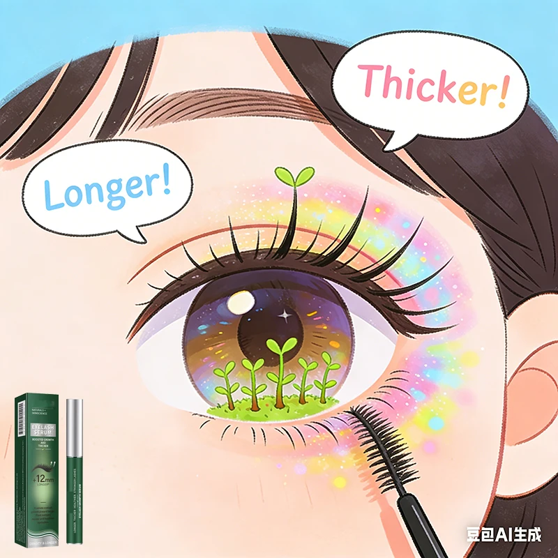 Suero para el crecimiento de pestañas para crecer las pestañas, fortalece el rizador, aceite de ricino orgánico, suero potenciador de pestañas, alargador de pestañas