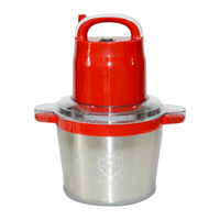 Commercial Electric Meat Grinder 6L Large Capacity Meat/Garlic Shredder Stainless Steel Electric Meat Mincer
