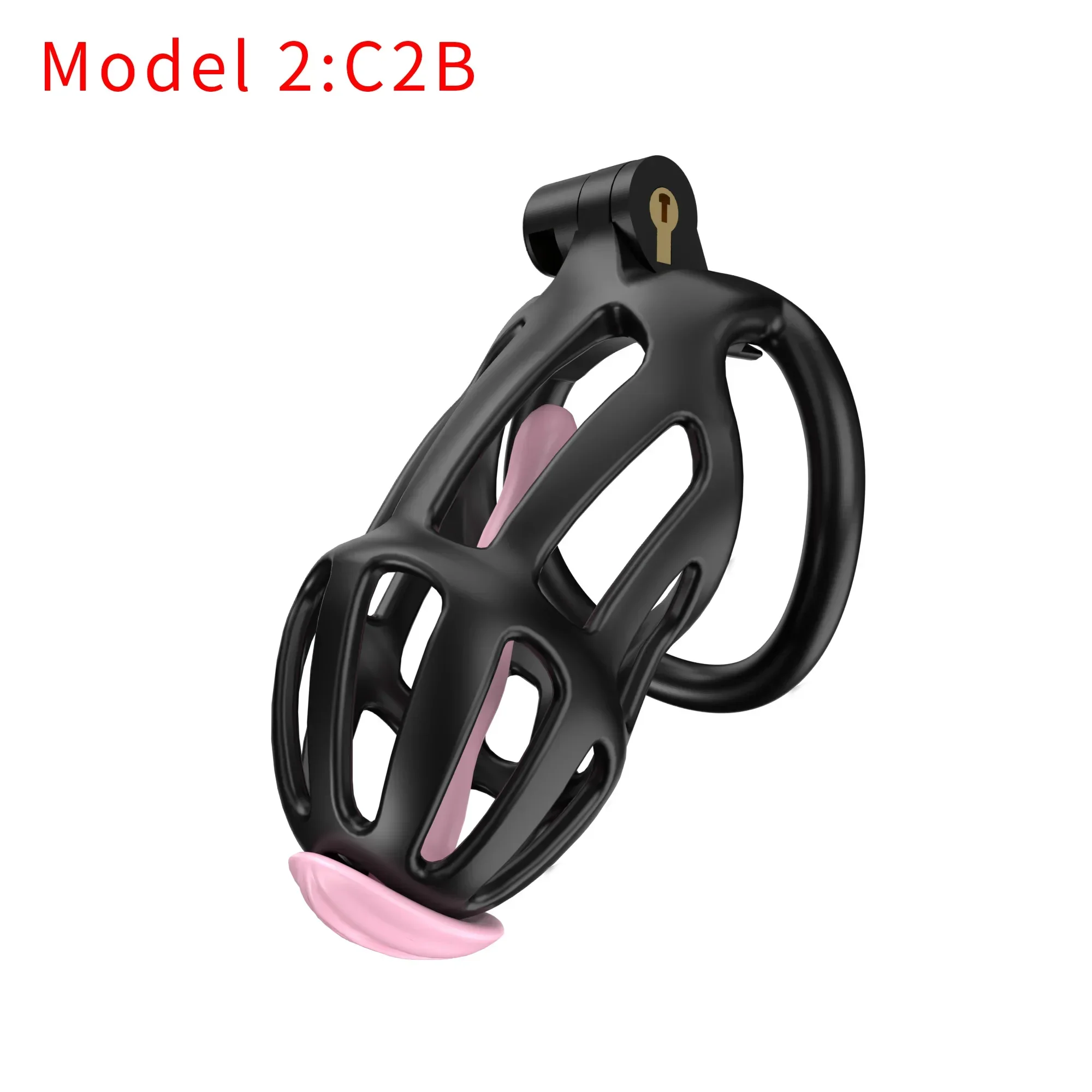 2024 High Quality Cobra Chastity Lock CB Lock Male Fake Chastity Device Binding Penis Lock Erotic Adult Use SM Catheter