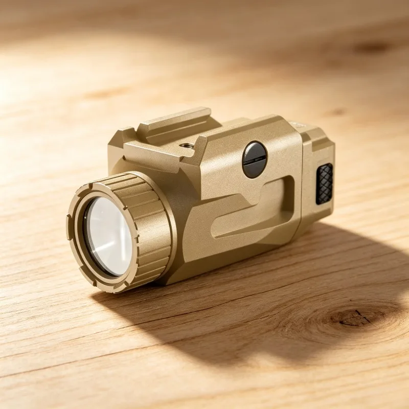 20MM Rail Quick Release Outdoor‑use Bracket 800LM High‑Bright LED Flashlight USB Rechargeable Torch Lamp