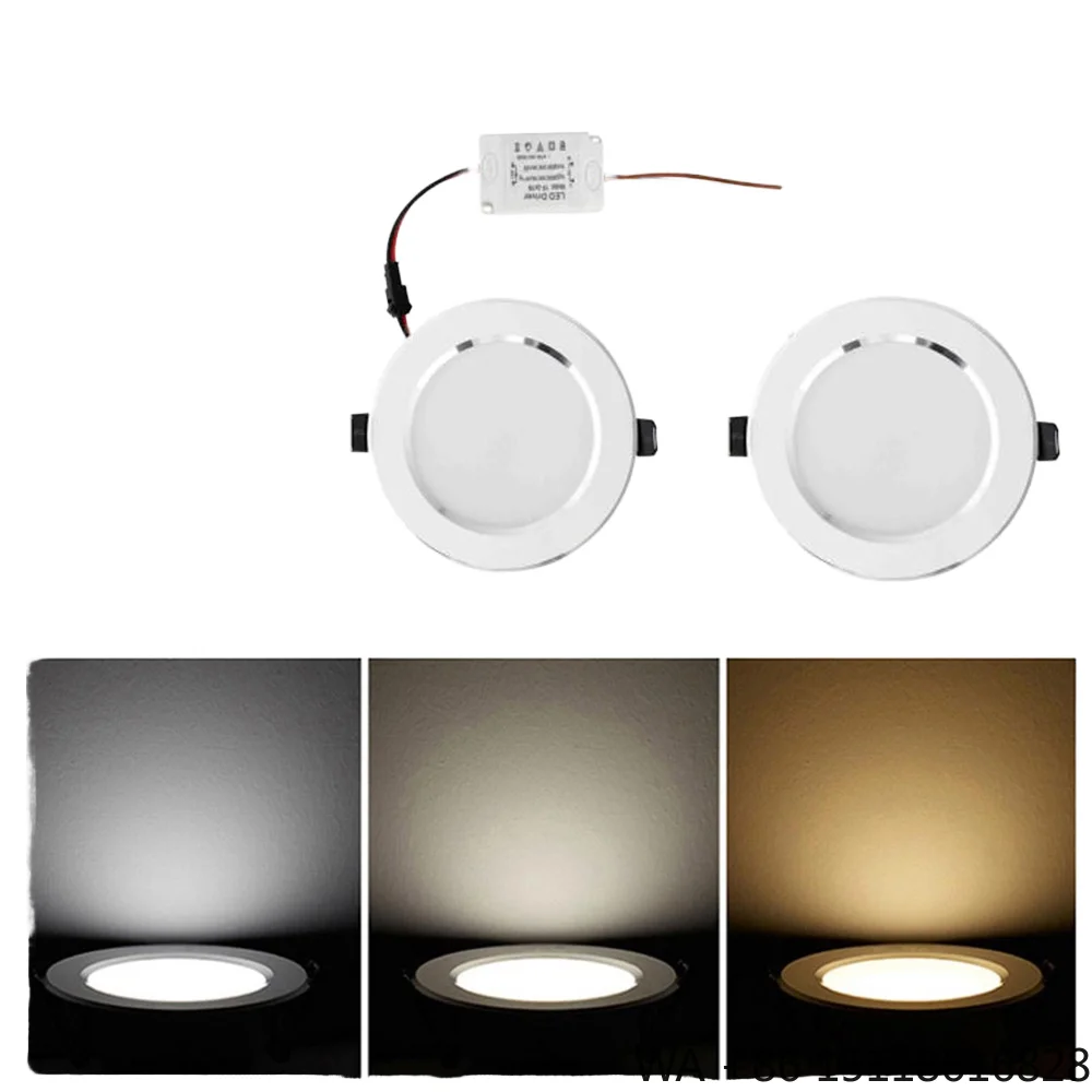 Indoor Recessed LED Spotlight Adjustable Down Light Downlight European Design Anti-Glare Touch Control for Ceiling Lighting