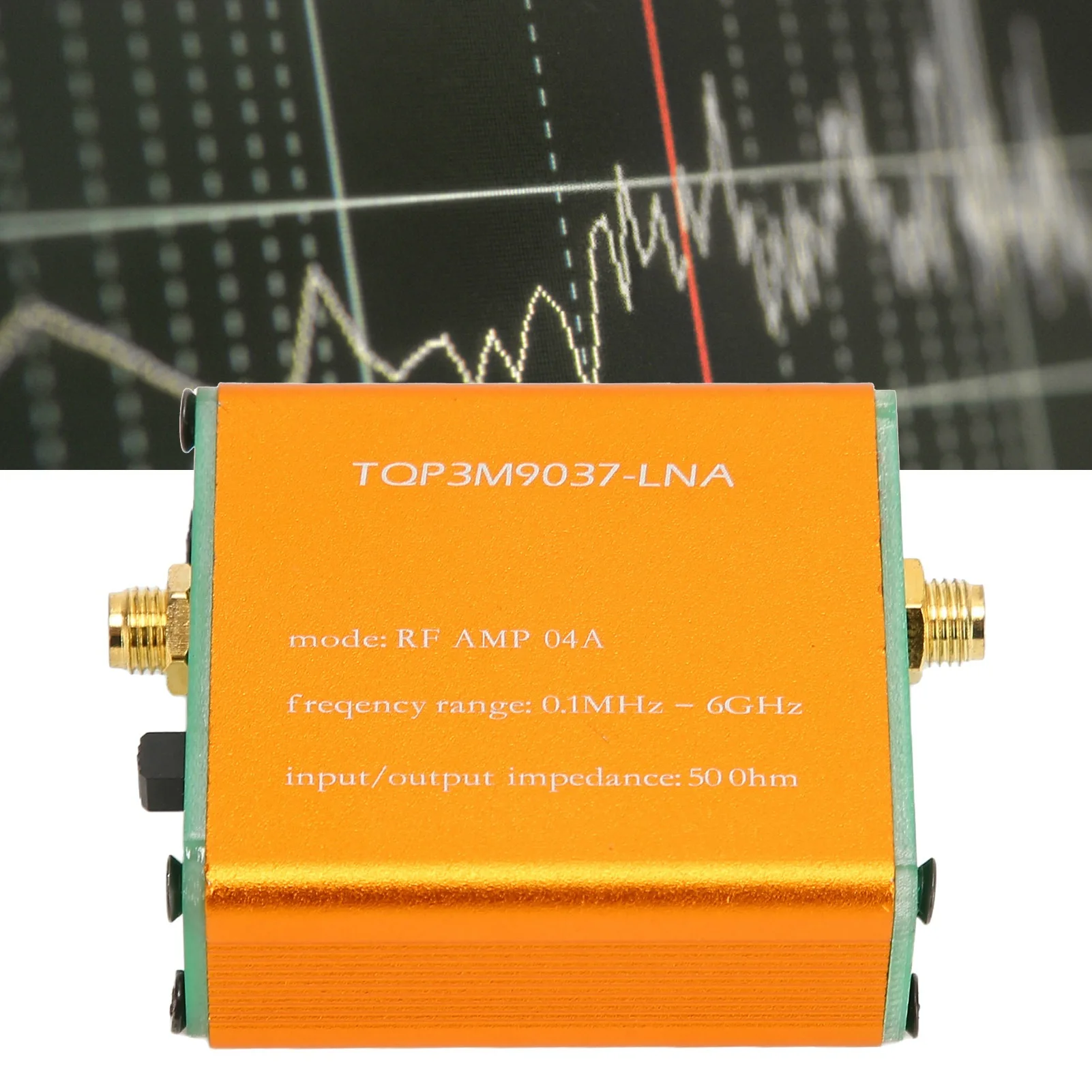 Amplificatore a basso rumore Amplificatore a basso rumore a banda intera da 0,1 MHz‐6 GHz Modulo preamplificatore di potenza RF LNA ad alto guadagno professionale da 20 dB