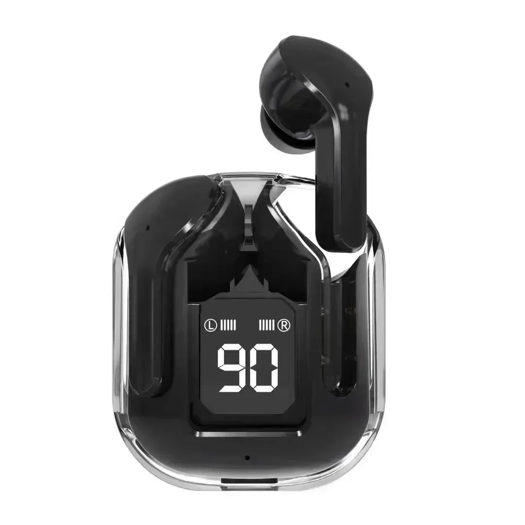 Wireless Bluetooth Headphones Tws In -ear Wireless Earphones With Microphone Led Display For Call Game Music Sports_voghion.com