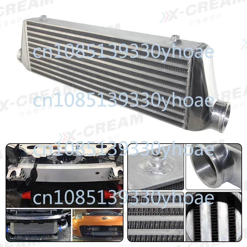 Automotive general intercooler modification, turbocharged intercooler radiator, cooler, air cooler intake duct