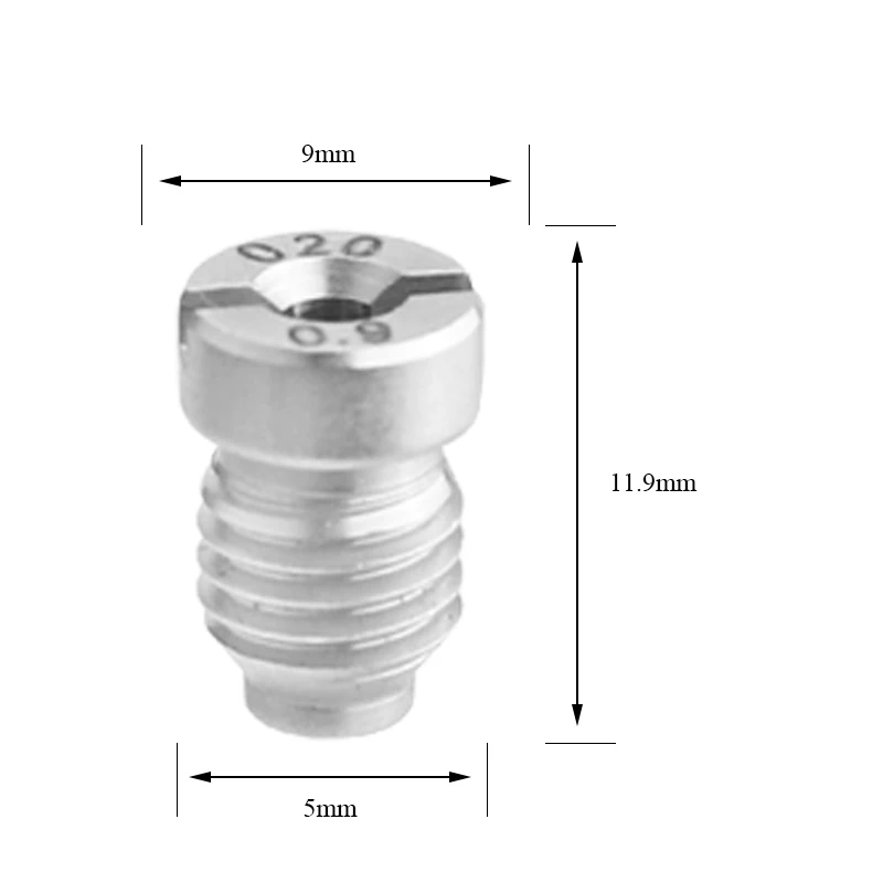 Car Wash Accessories Stainless Steel Spray Core For High Pressure Washer Foam Cannon Orifice Nozzle Spray Core Of Foam Lance