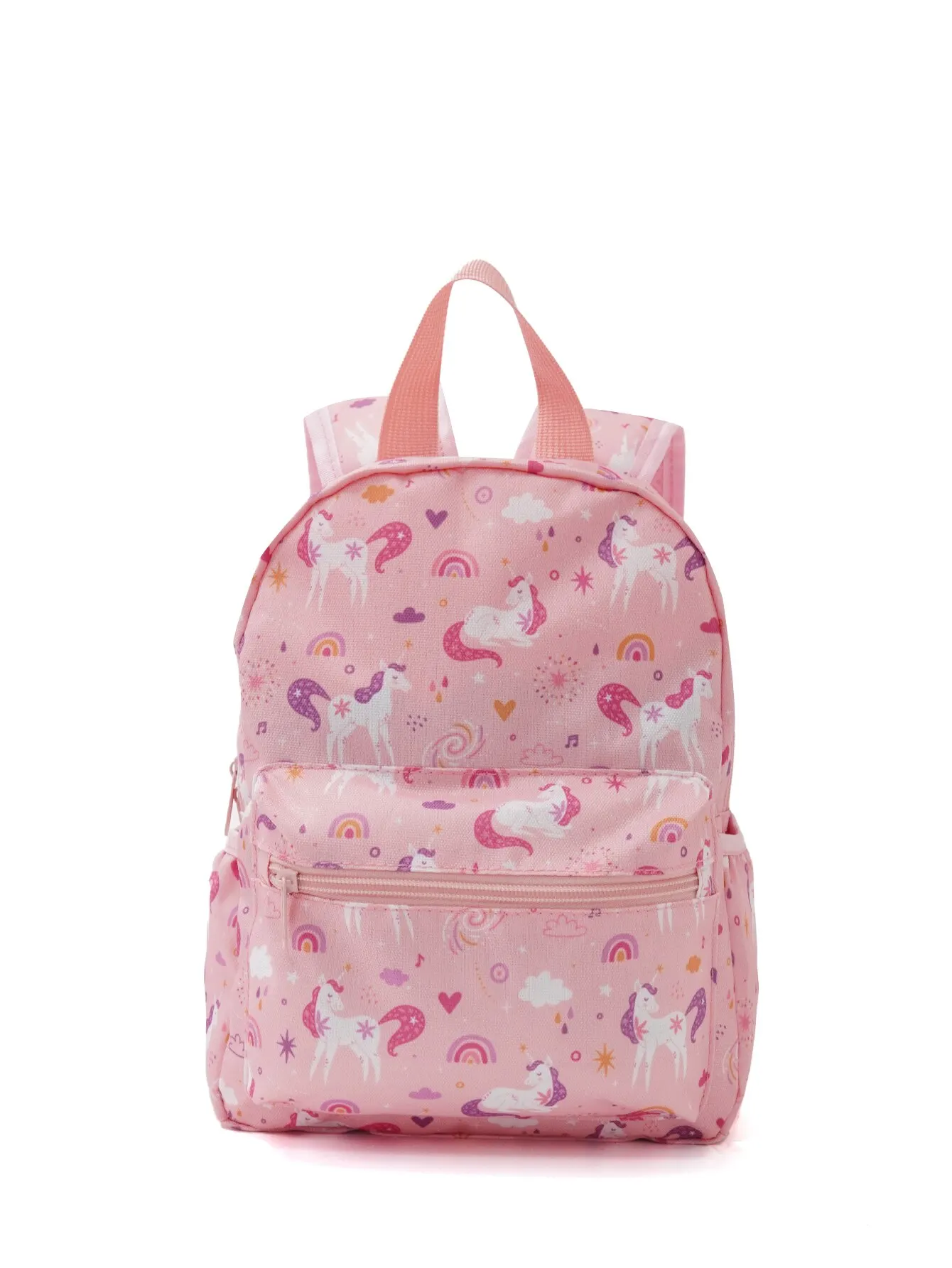 Girls Casual Cute Cartoon Unicorn Print Adjustable Kids Backpack Kids School Bag Student Backpack