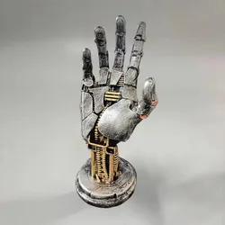 Cyberpunk robotic arm, integrated handle bracket, creative collectible desktop decoration animal model handmade gifts