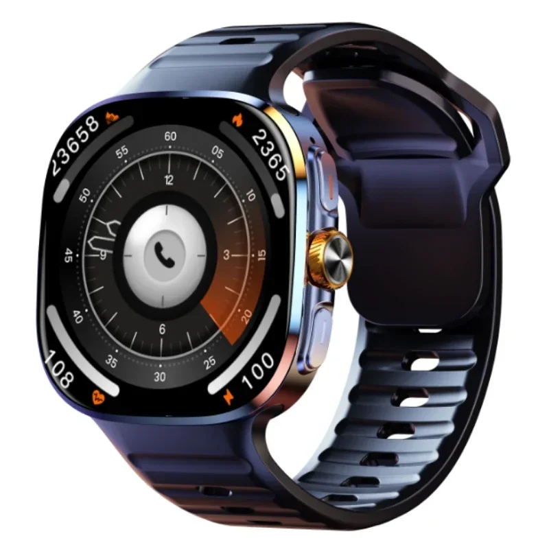 5G Smartwatch with AMOLED Screen and GPS Functionality