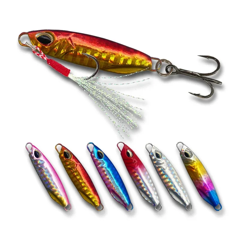 Fishing Lure Metal Sequins 10/15G 5.1/5.8cm Crankbait Jig Shads Spoon Baits Wobbler Bait Sea Lures Iscas Artificiais Para Pesca