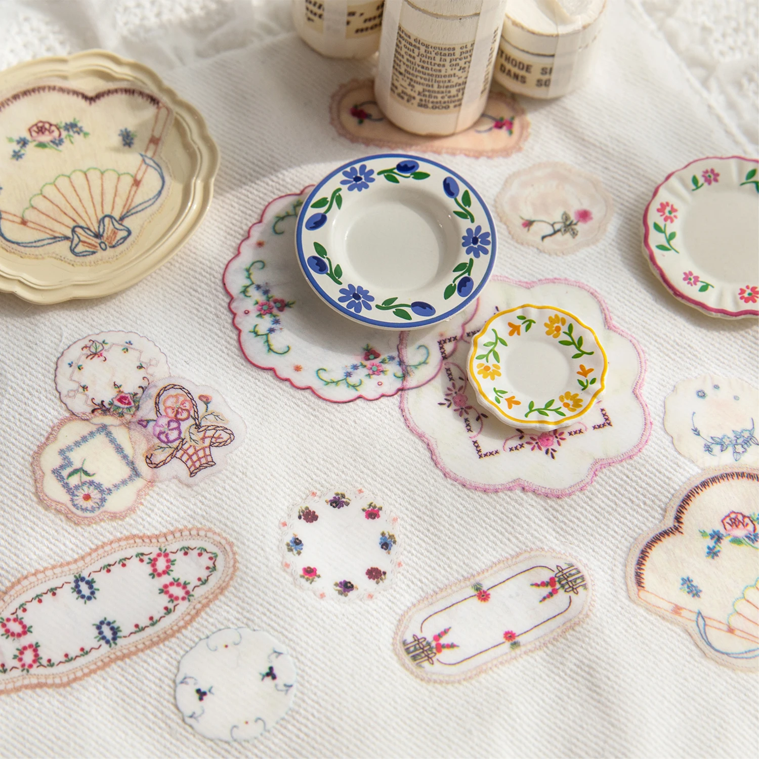 8packs/LOT The Book of Sewing series cute lovely retro decorative PET tape