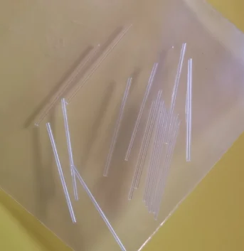 Quartz Capillary Tube OD30*ID26*L150mm/Silica Single-Bore Glass Capillary Tube/High Temperature Glass Tubes