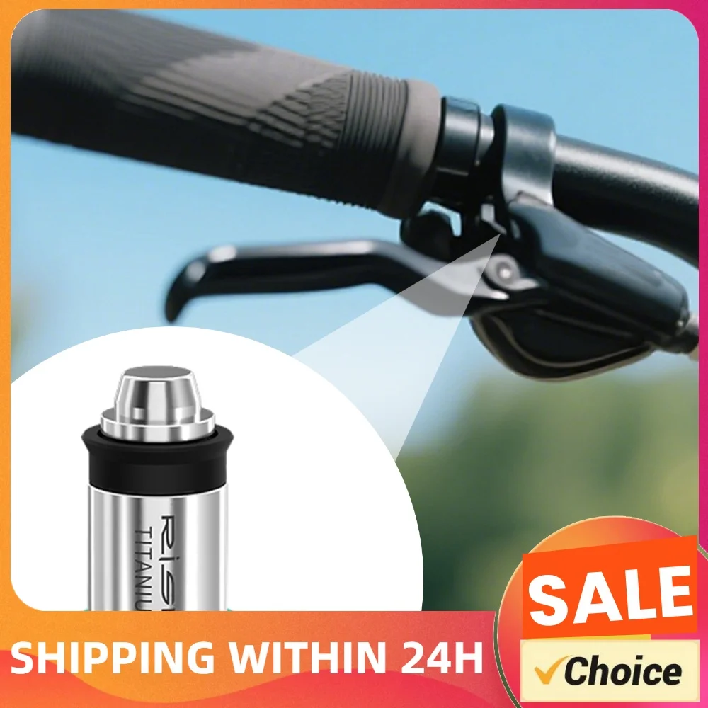 Bicycle Titanium Brake Lever Piston Ultra-Lightweight Alloy Bicycle Brake Piston with Sealing Ring for Magura MT2/4/5/6/7/8/HC