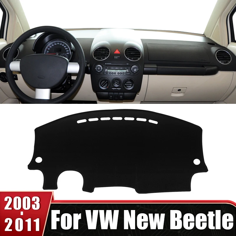 

For Volkswagen VW New Beetle 2003 2004 2005 2006 2007 2008 2009 2010 2011 Car Dashboard Cover Avoid Light Mats Instrument Carpet