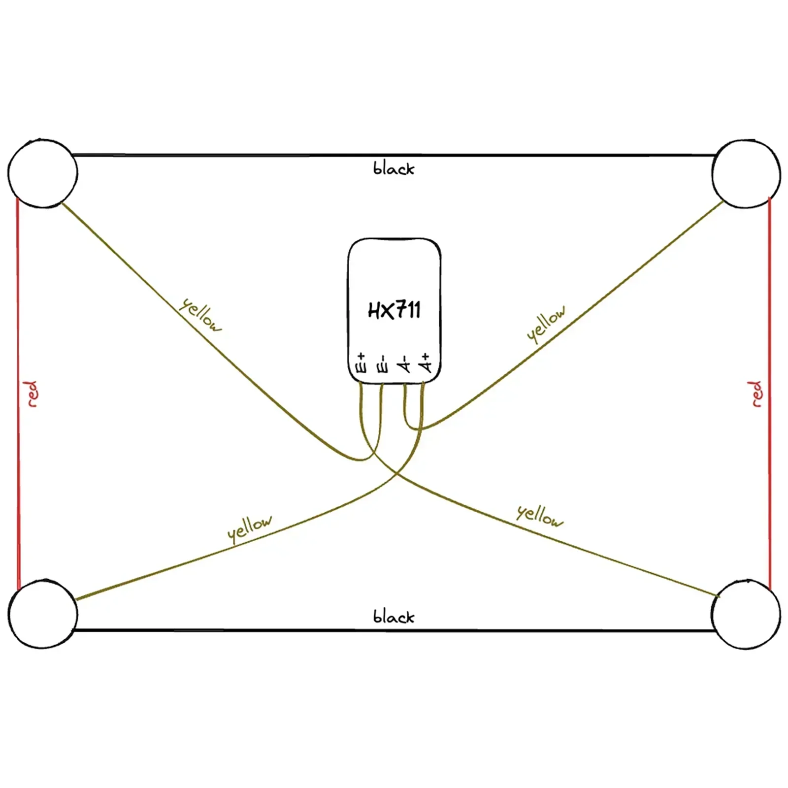 50kg Load Cell 50kg Weighing Sensor Half-bridge Strain Gauge Human Body Scale Weight Sensor for Arduino Pressure Sensor DIY Toys